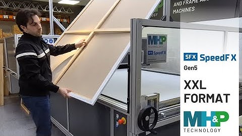 Canvas Stretching Machine XXL HUGE FORMAT | MHP SFX