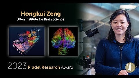 2023 NAS Awards Ceremony: Hongkui Zeng, Pradel Research Award