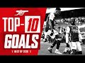 Saka, Martinelli, Aubameyang, Pepe | Top 10 Arsenal goals of 2020