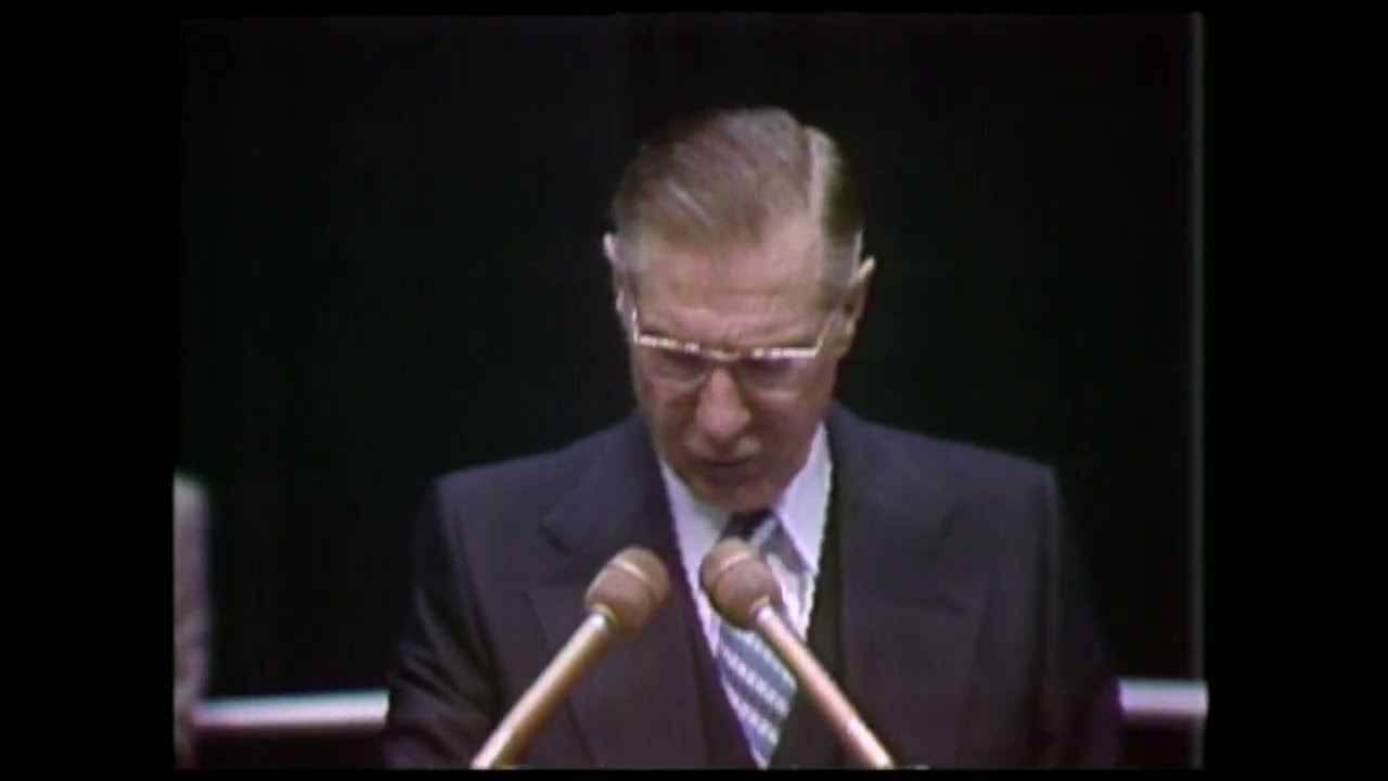 The Blessings of Adversity James E Faust 1978 YouTube