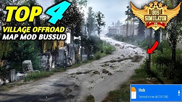 Map Mod Bussid 4.2 - Released 4 Village Offroad Map Mod For Bus Simulator Indonesia।Bussid Mod Map