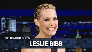 Leslie Bibb on White Lotus Season 3, Sam Rockwell's Rizz and Filming Palm Royale with Kristen Wiig