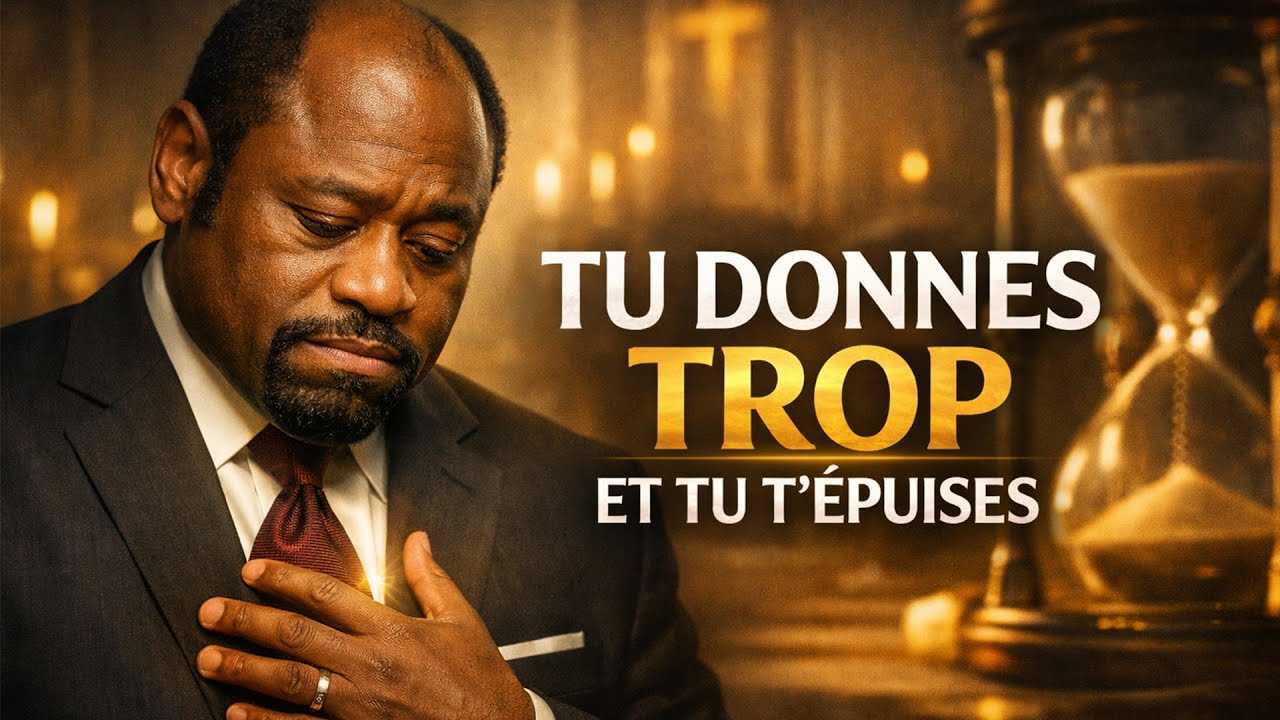 Tu Donnes Trop Et Tu T’Épuises – Dieu Ne T’A Jamais Demandé Ça | Message Prophétique Puissant