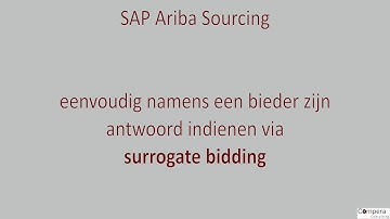 SAP Ariba Sourcing by Compera