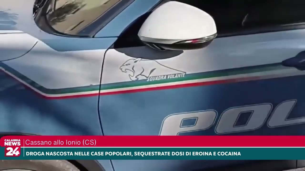 Droga nascosta nelle case popolari, sequestrate dosi di eroina e cocaina
