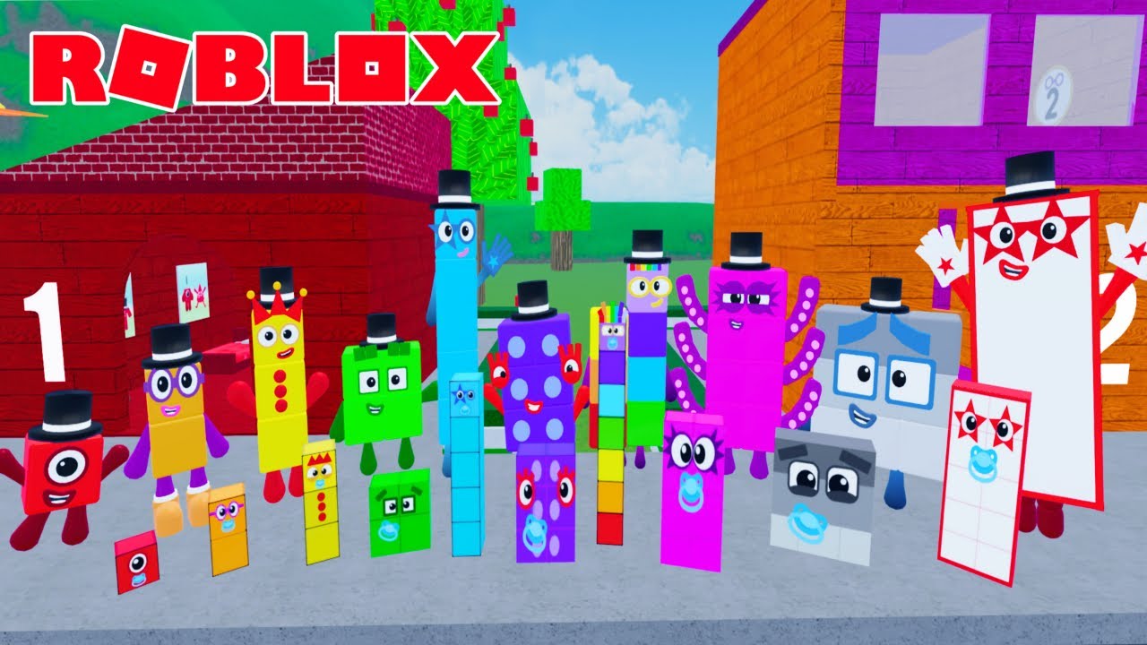 ПОДБОРКА САМЫХ СМЕШНЫХ МОМЕНТОВ - Numberblock Town 2.0 - Roblox