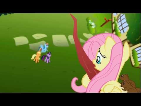 Fluttershy - (on a tree)