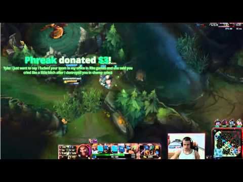 Tyler1 getting dicked by Phreak