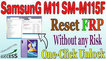 Samsung M11 SM-M115F U3 Reset FRP UNLOCK android 11 One-CLICK BY DFT Pro #Gsmsanjoy