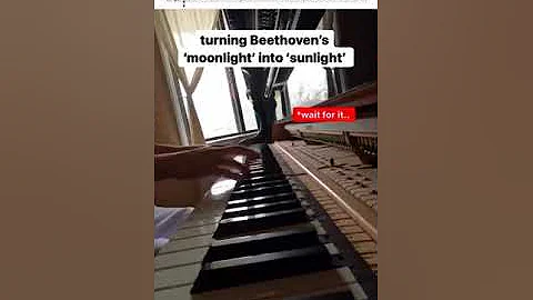 Beethoven's moonlight into sunlight