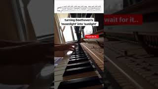 Video thumbnail of "Beethoven's moonlight into sunlight"