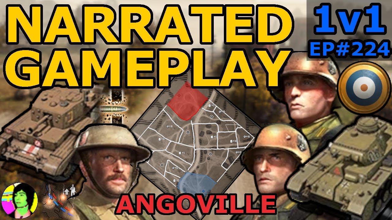 CoH3 | Centaur HESH & Push | Narrated Gameplay 1v1 British Forces EP