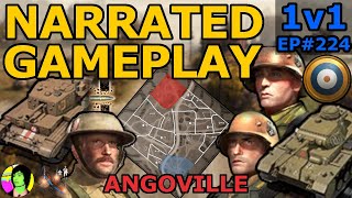 CoH3 | Centaur HESH & Push | Narrated Gameplay 1v1 British Forces EP#224