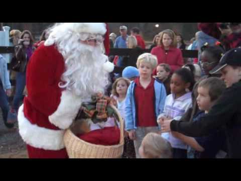 Santa Claus Visits Milton, GA 11.29.09