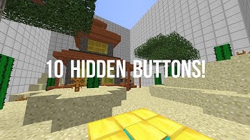 10 Hidden Buttons! | Custom 1.0 Minecraft Map