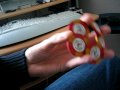 5 chip butterfly poker chip trick - YouTube