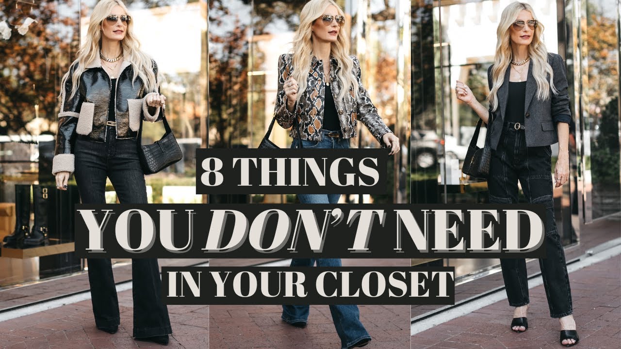 The Top 8 Things You Don't Need In Your Closet | Fashion Over 40