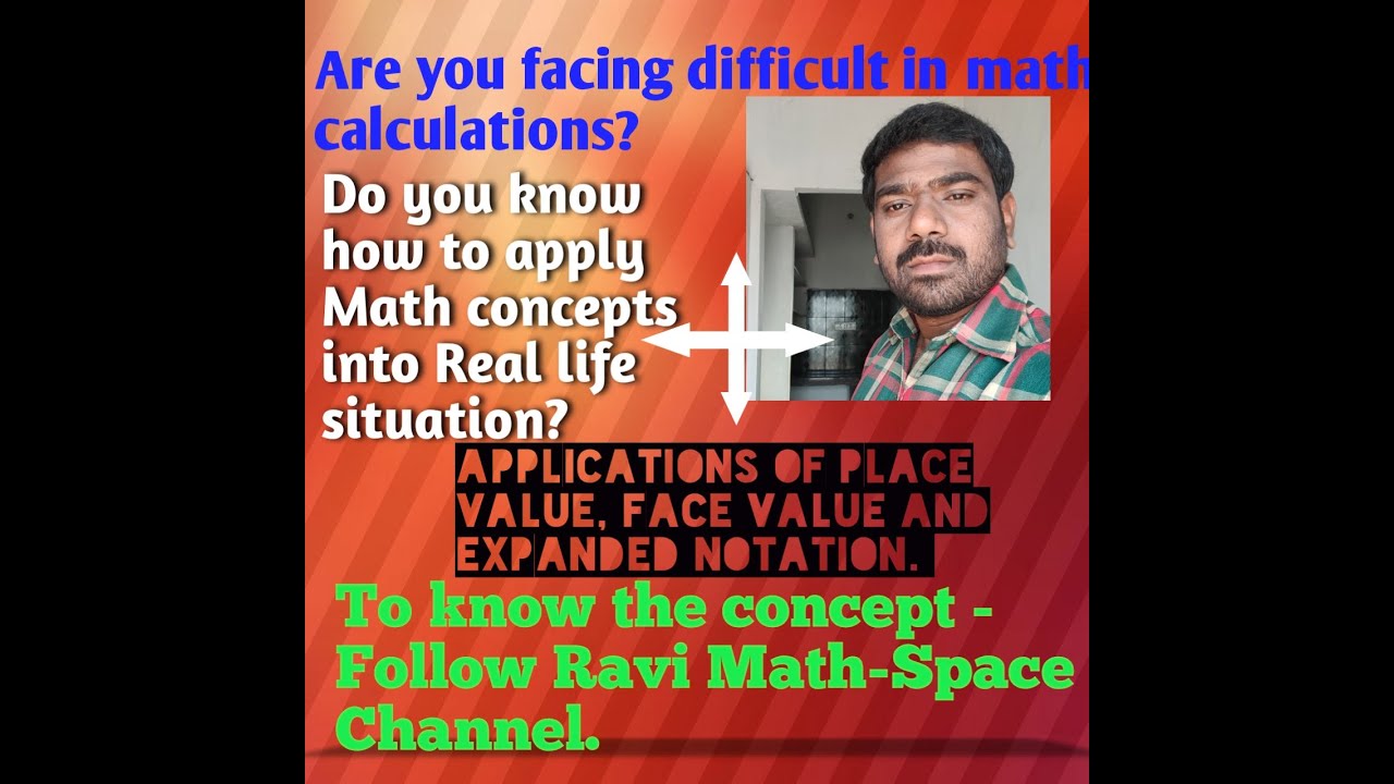 Connecting Math concepts into Real Life Situation. - YouTube