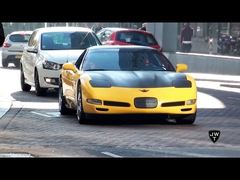 LOUD Chevrolet Corvette C5 Coupe Accelerations! Exhaust Sounds!