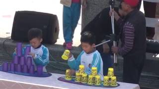 106校慶街頭小藝人 疊杯
