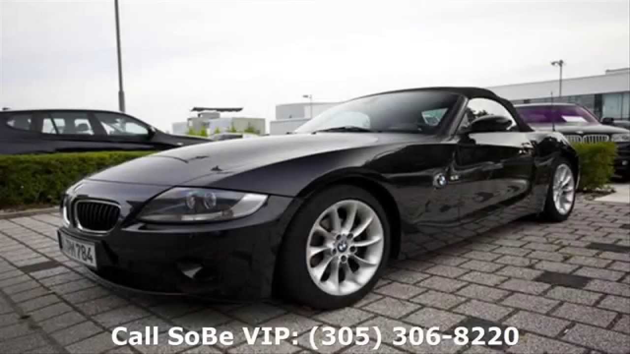 Convertible Car Rental Key Biscayne FL SoBe VIP YouTube