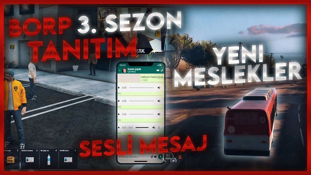 BORP 3.SEZON TANITIM │ BURAK OYUNDA BORP 3V'Ü TANITIYOR