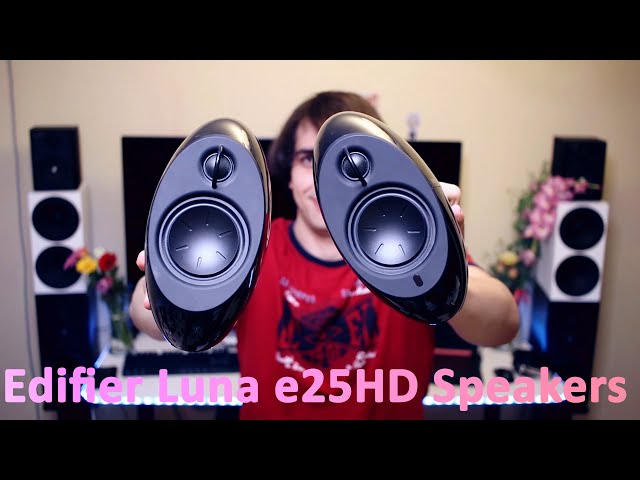 Edifier E25HD Luna 2.0 Speakers Review - Moon Sounds - YouTube