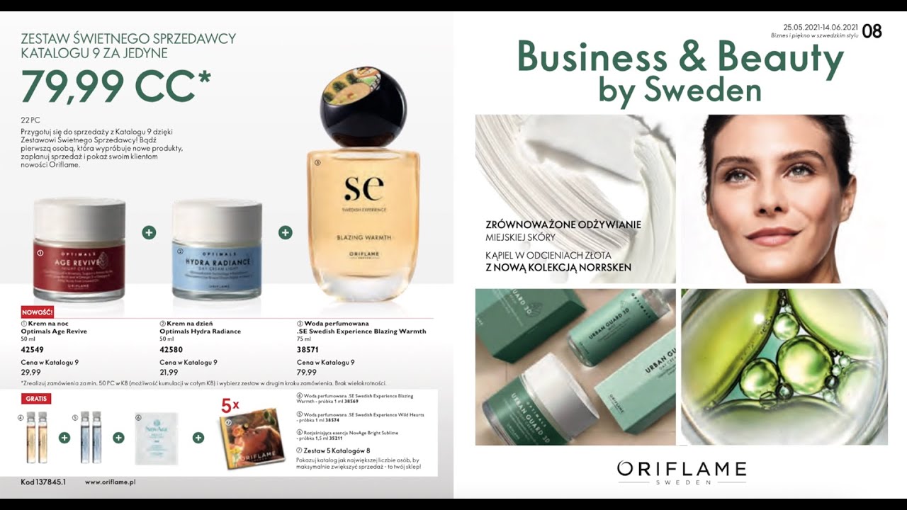 Magazyn Oriflame Business Beauty Katalogu Nr 8 21r YouTube
