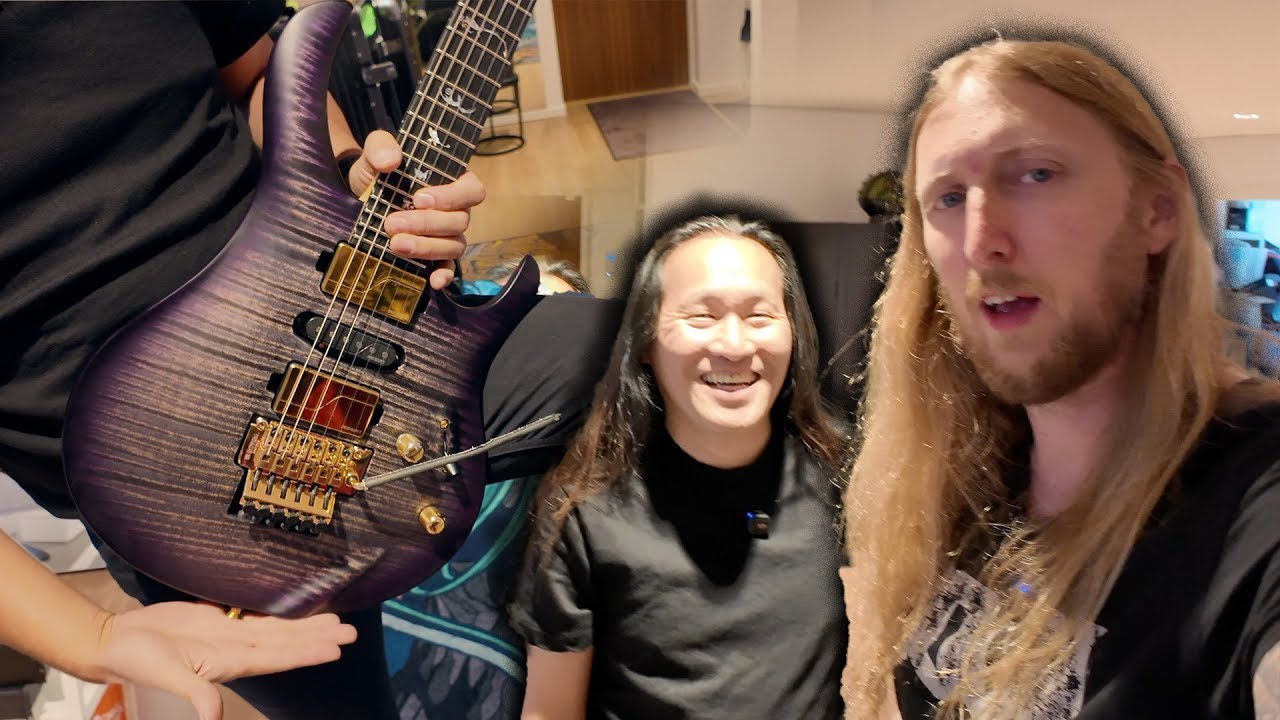 HERMAN LI of DRAGONFORCE HANGS