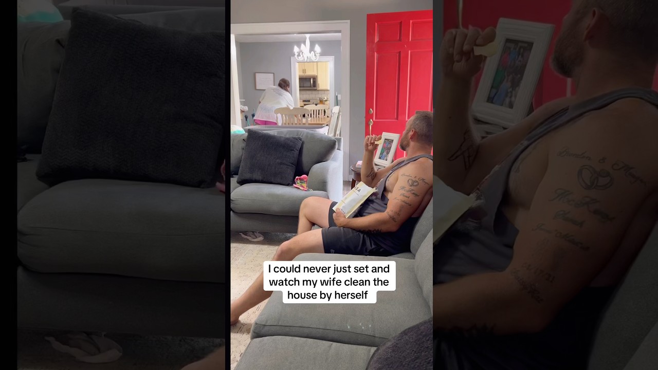 Should the husband help with housework or no? As a husband myself I say yes!!🙌🏻 