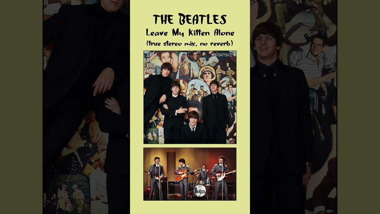 THE BEATLES - LEAVE MY KITTEN ALONE (true stereo mix, no reverb