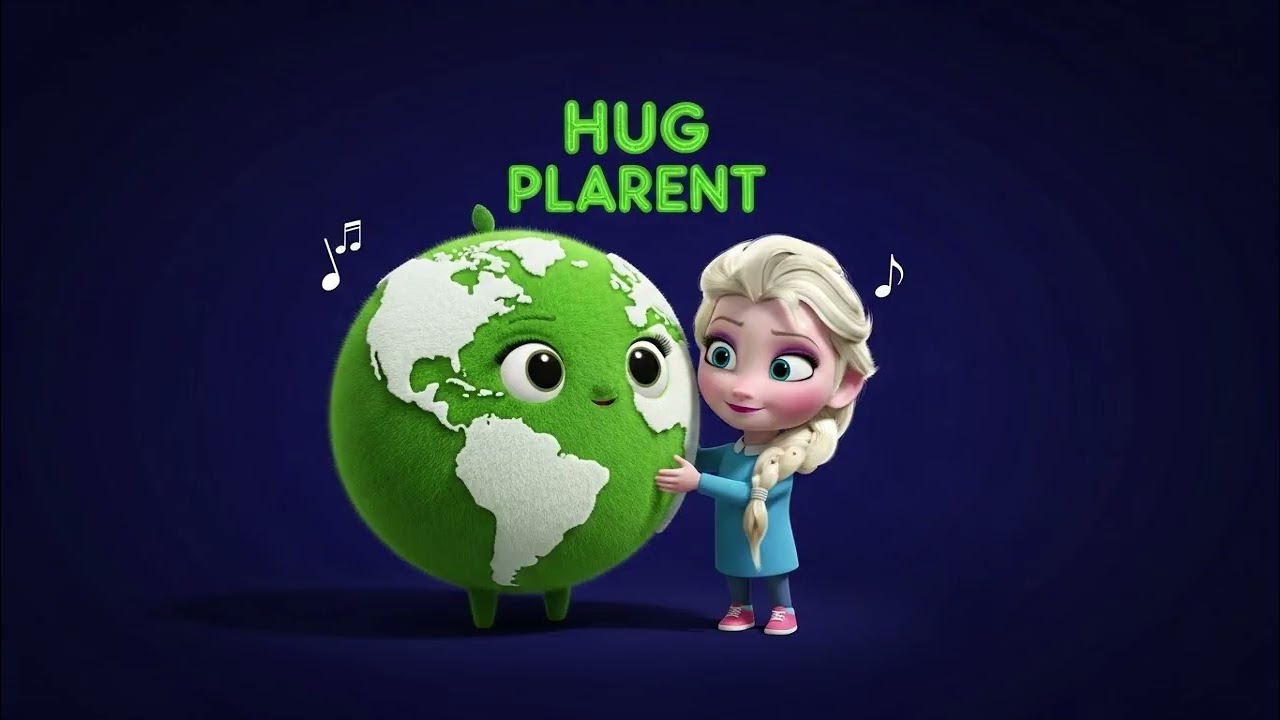 Песня Эльзы и Зелёная Земля: Обнимите планету | Дети учатся заботиться 🌍💚
