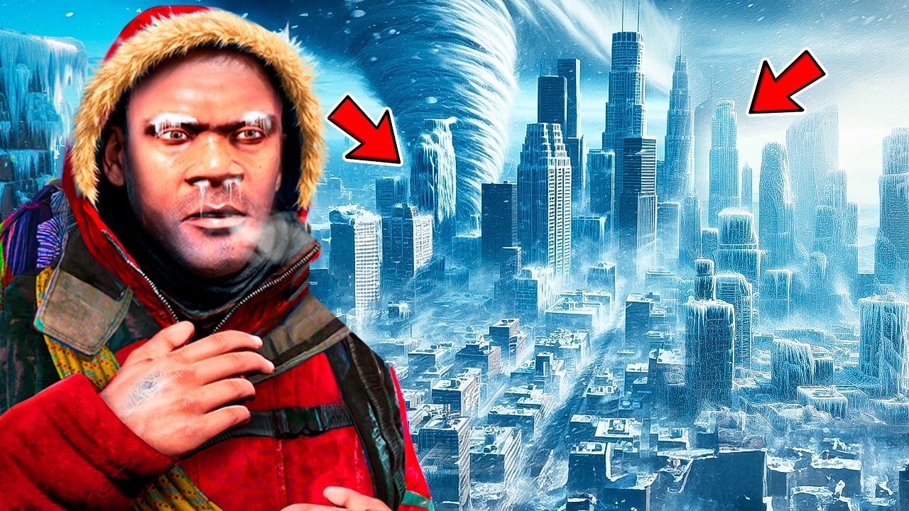ПЕРЕЖИЛ ЛЕДНИКОВЫЙ ПЕРИОД В ГТА 5! КОНЕЦ СВЕТА АПОКАЛИПСИС ОБЗОР МОДА GTA 5 ОНЛАЙН