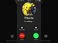 Pikachu is calling You shorts mp3