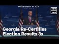 Biden Declared Winner in Georgia for the Third Time | NowThis