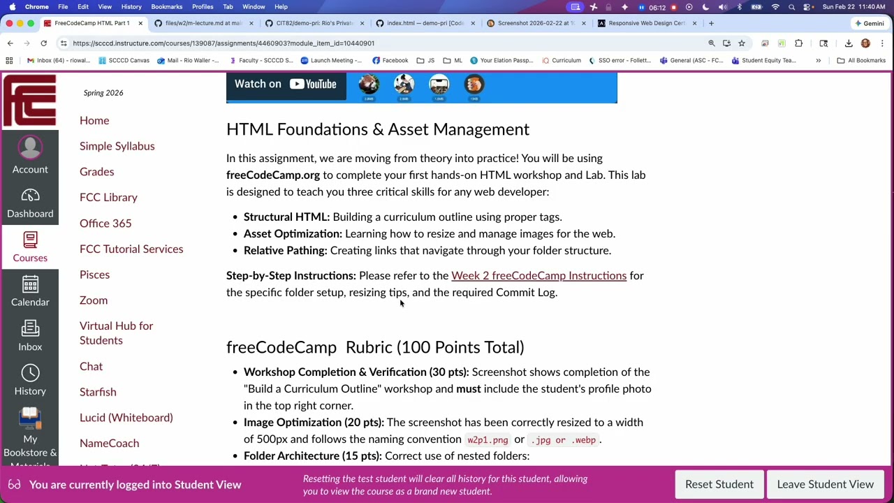 CIT82SP26   Week 2 Monday Lecture