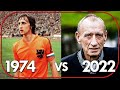 Netherlands total football team from 1974 then and now