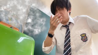 【あるある】ばかっこいいクリーナー編 〜1回も洗ってない黒板消しクリーナー〜