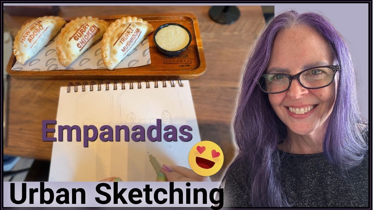 See My Food Art Come to Life! | Vegas Urban Sketching