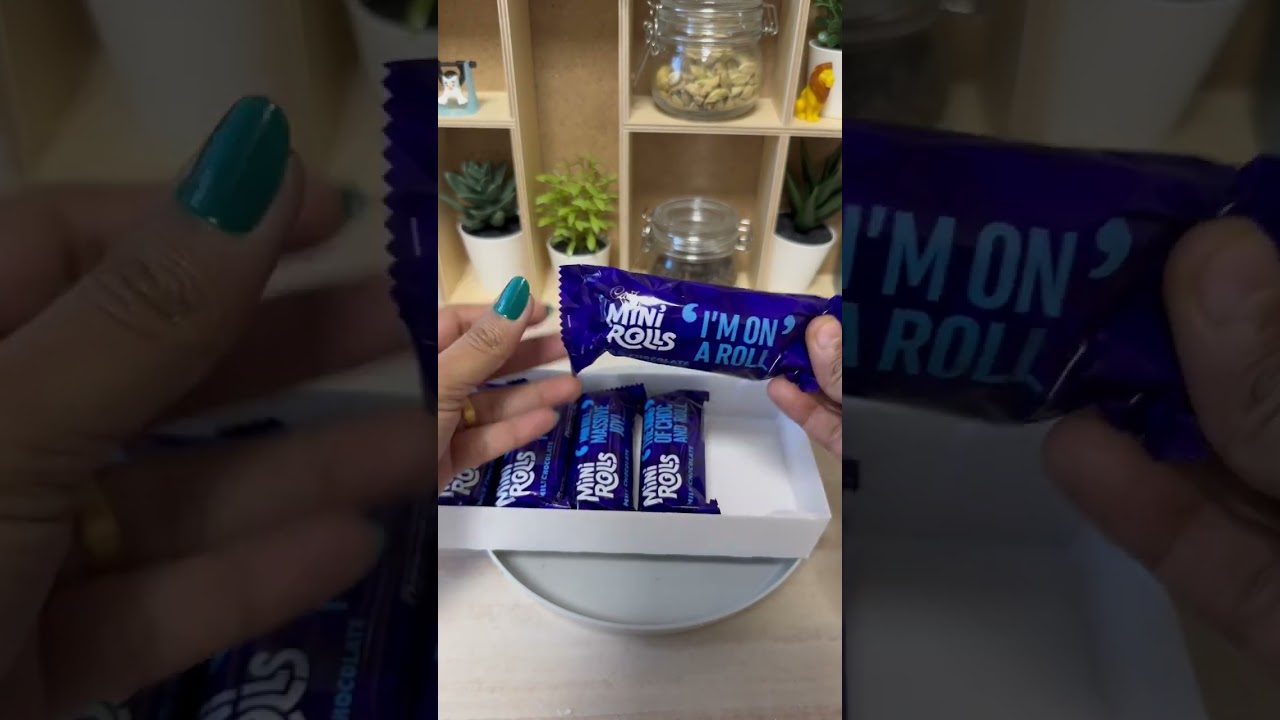 Cadbury mini rolls💜
