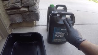 Replaced my Mazda 5 Coolant