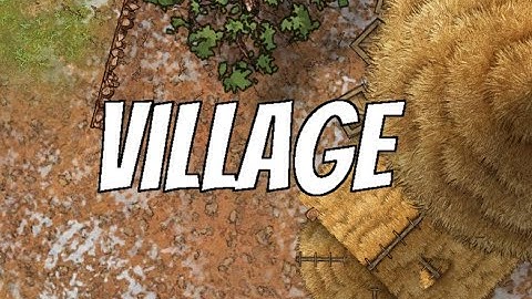 Creating Battle Map - Village [Inkarnate] (Timelapse) - Simius Ludens