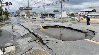 Der westen japans wurde schwer erschüttert. mehrere menschen kamen
ums leben, dutzende wurden verletzt. © reuters, dpalink zum video:
https://www.faz.net/-gp...