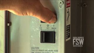 IceOMatic Commercial Ice Machine Basic Cleaning Video: PART 1