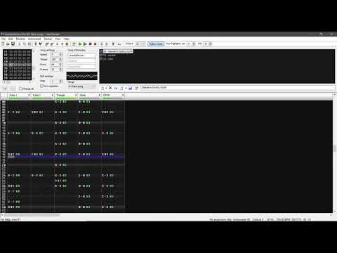 Unsatisfactory : Famitracker