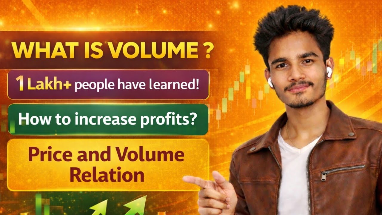 What is Volume in Market// THE LEADER TRAP🤑