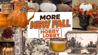 MORE NEW Hobby Lobby Fall Decor 2026, Fall shop with me, Fall Planning and prep 2026 screenshot 1