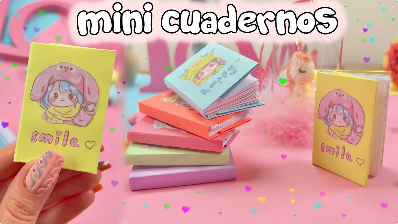 12 COSAS KAWAII PARA HACER EN CASA – ÚTILES ESCOLARES KAWAII: ARTESANÍA EN  PAPEL Y MÁS #hazlotumisma 