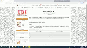 URI problem 1001 ( Latest)