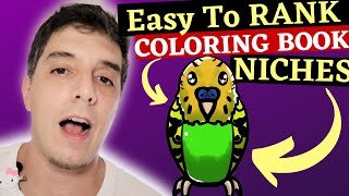How To Find KDP Coloring Book Niches Fast And For Free